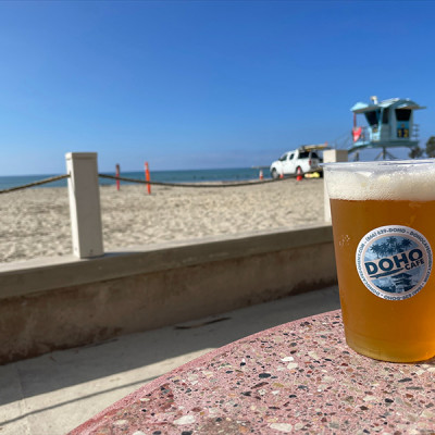 Drink with a view at Doho Cafe