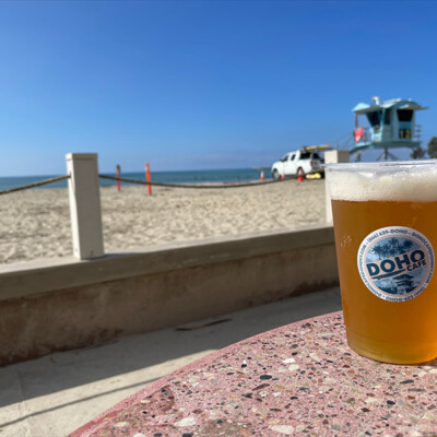 Drink with a view at Doho Cafe